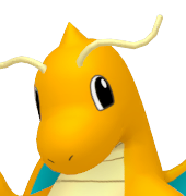 Imagem da cabeça do Dragonite